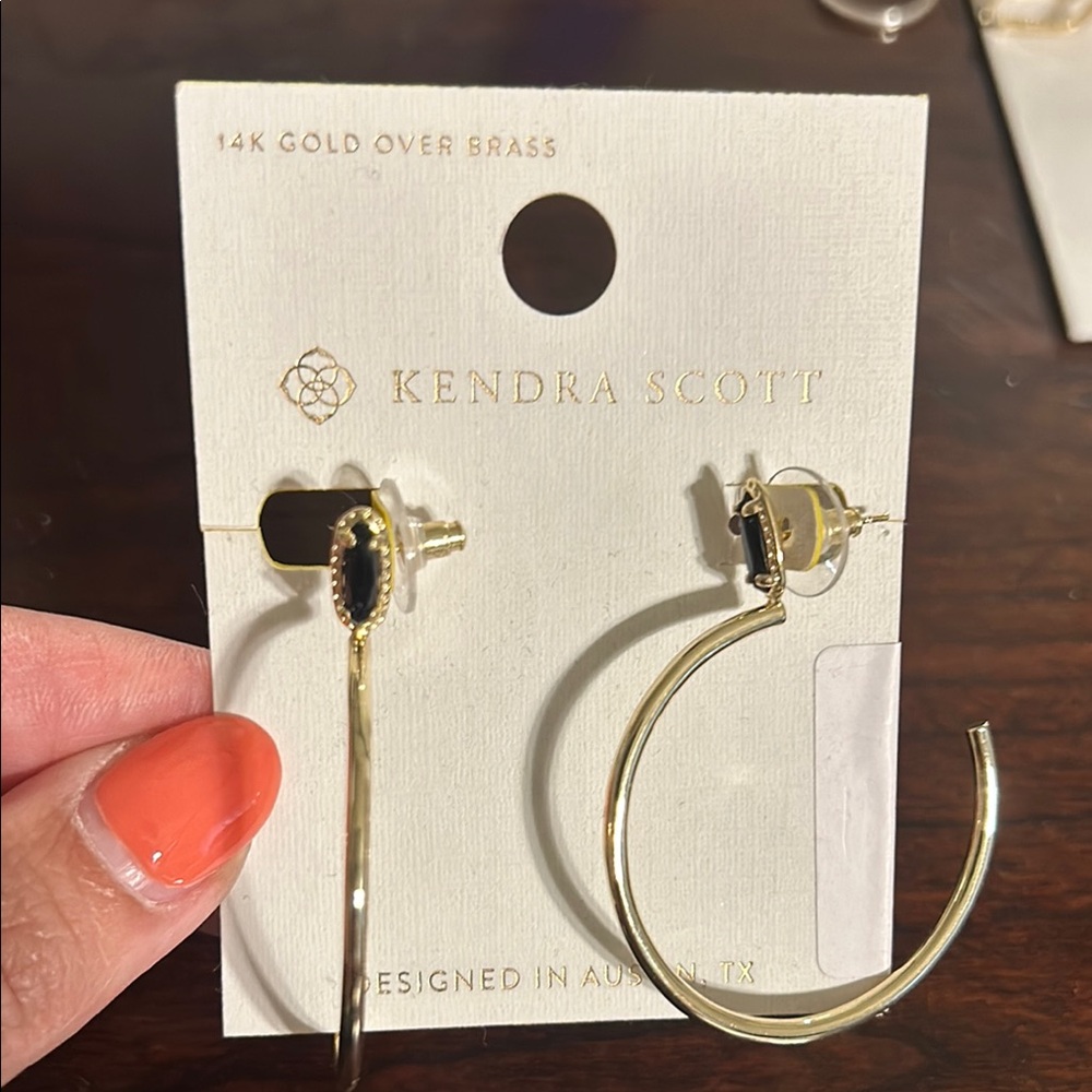 Kendra Scott Gold Hoop Earrings